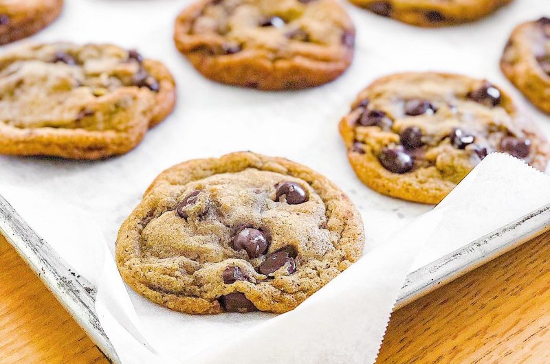 The Best Chewy Vegan Chocolate Chip Cookies