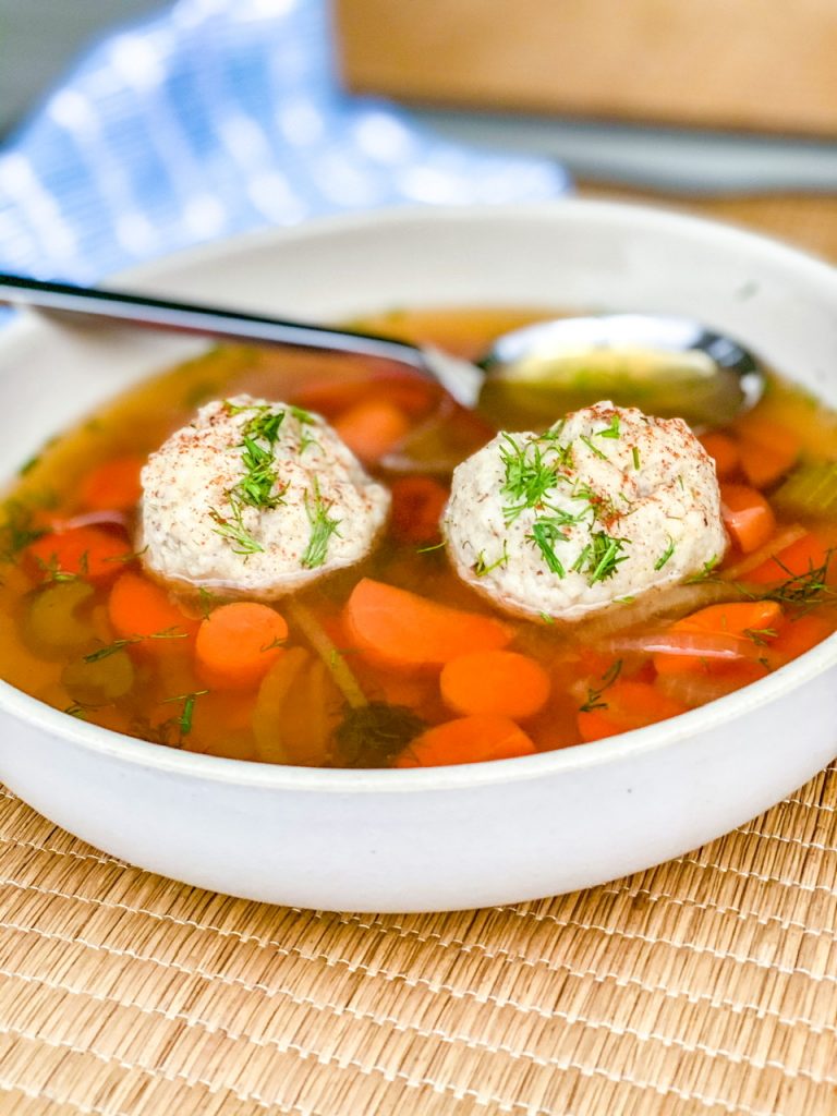 Perfect Vegan Matzo Ball Soup – Big Box Vegan