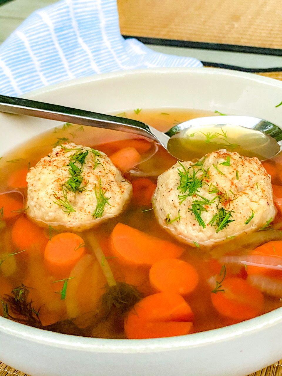 Perfect Vegan Matzo Ball Soup Big Box Vegan