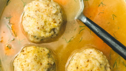 Vegan Matzo Ball Soup