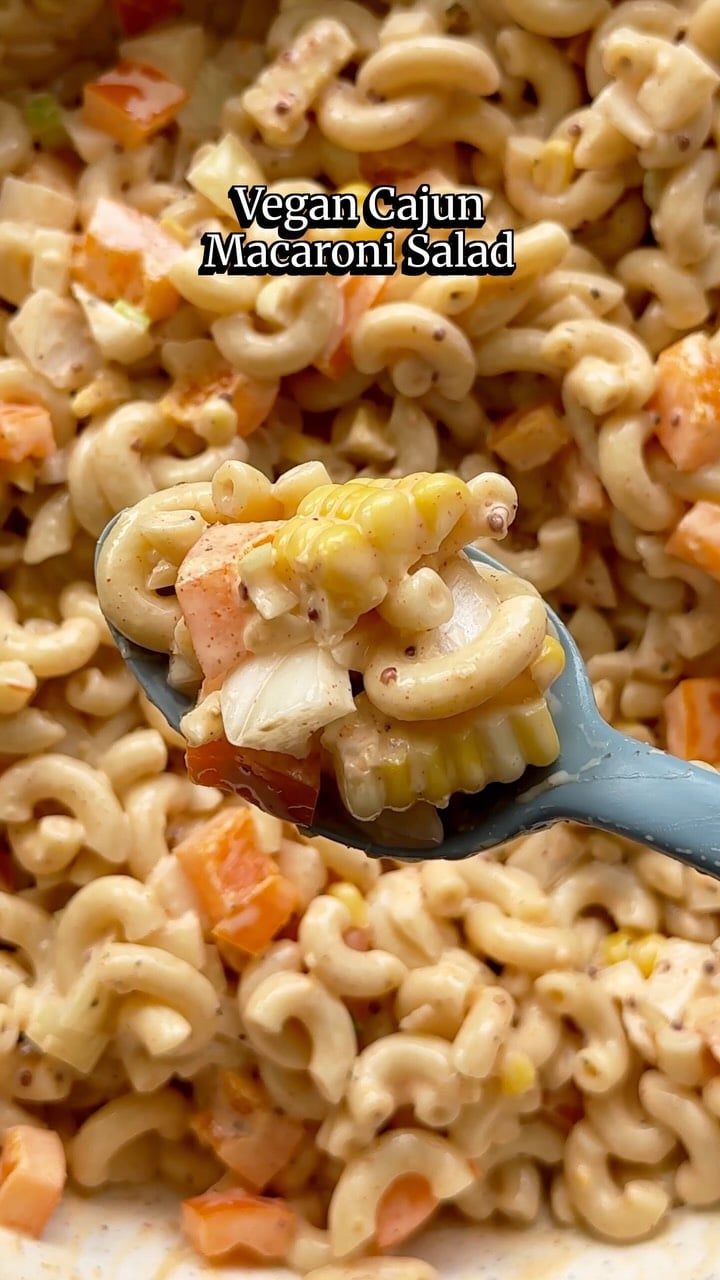 Happy 4th! Make my Cajun macaroni salad which is a perfect summer side for the weekend. 🥣

Comment RECIPE and I’ll send it over. You’ll get nothing but explosive compliments on this one cause it’s fire. 🧨💥