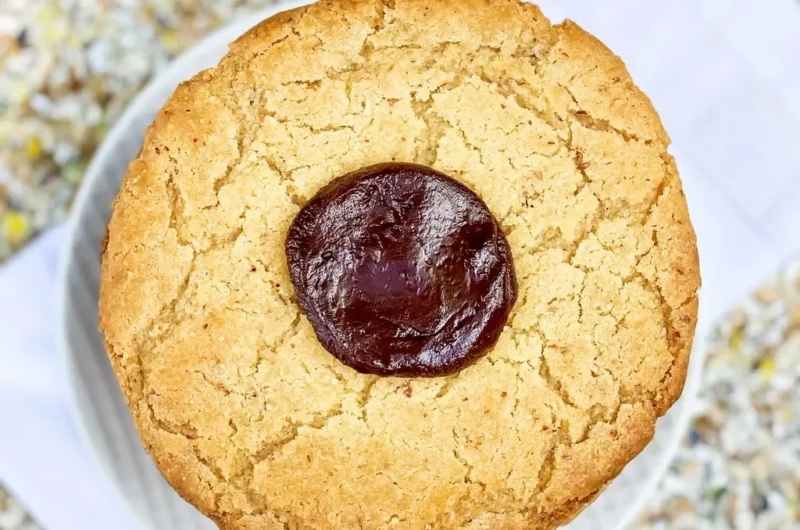 Vegan NY Bakery Style Almond Chocolate Drop Cookies