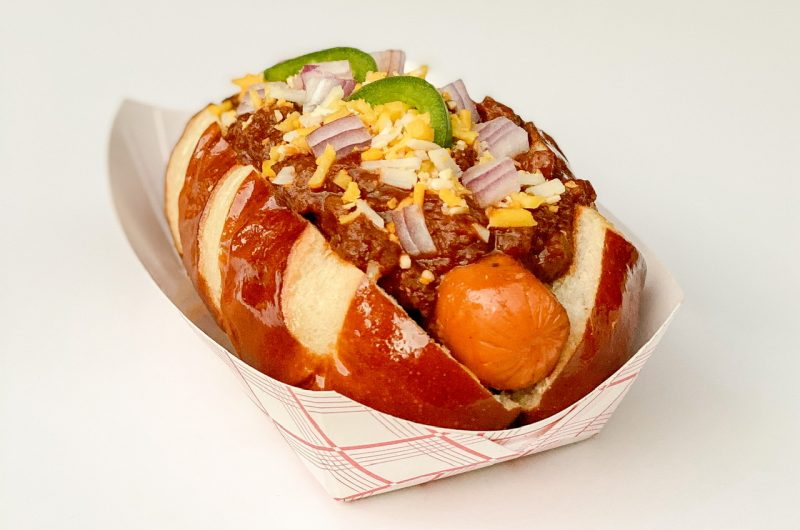 Vegan Hot Dog Cart Style Chili