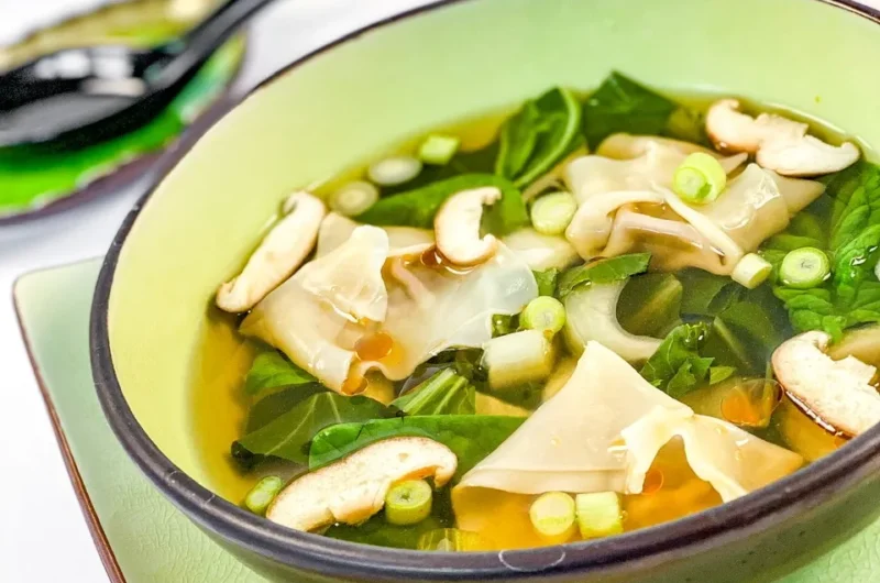 Vegan Wonton Soup