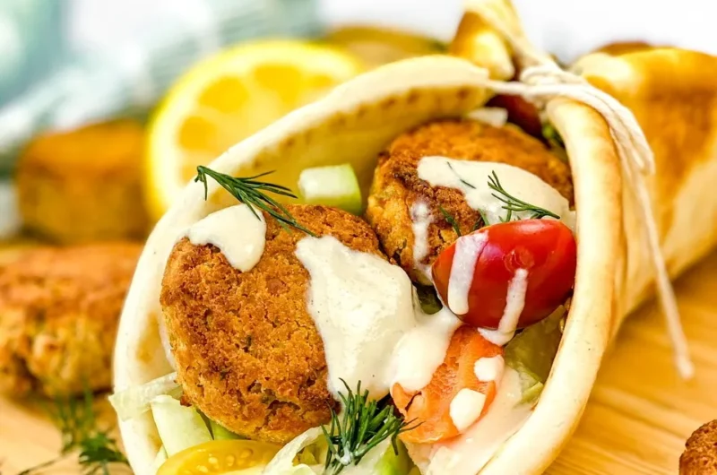 The Easiest Baked Vegan Falafel