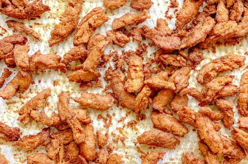 Easy Vegan Black Pepper Jerky