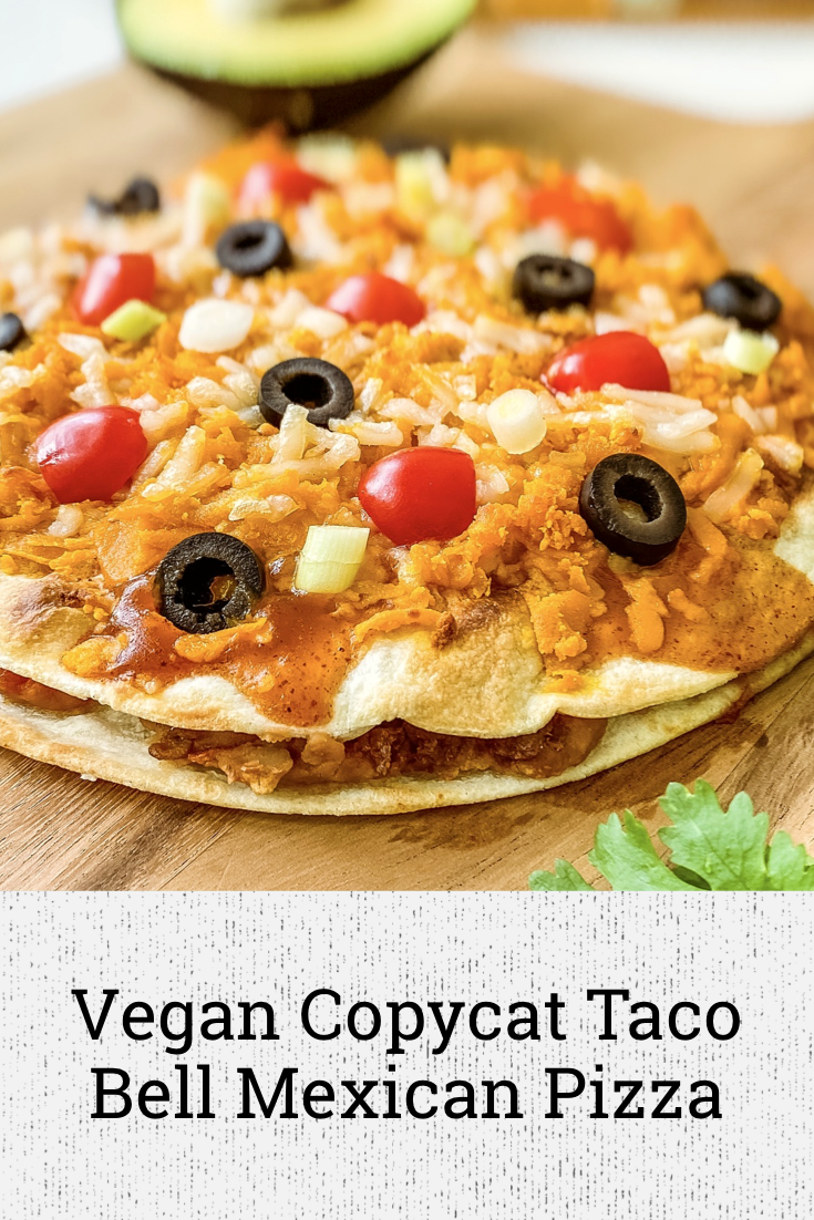 Vegan Copycat Taco Bell Mexican Pizza – Big Box Vegan