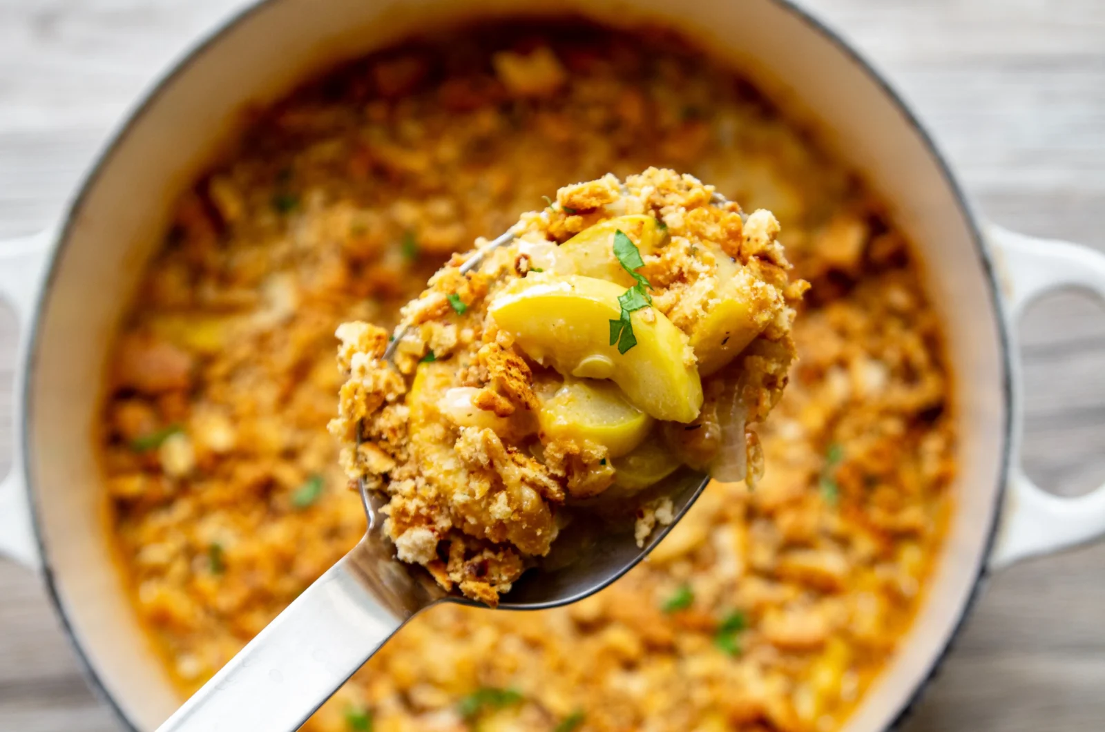 Easy Cheesy Summer Squash Casserole