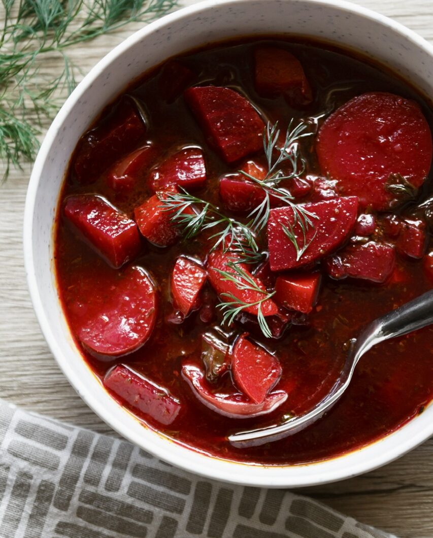 Vegan Roasted Beet Soup
