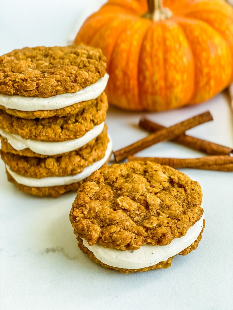 Vegan Pumpkin Spice Oatmeal Creme Pies Big Box Vegan