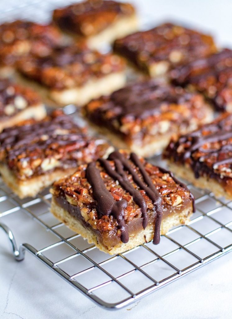 The Best Vegan Chocolate Pecan Pie Bars – Big Box Vegan