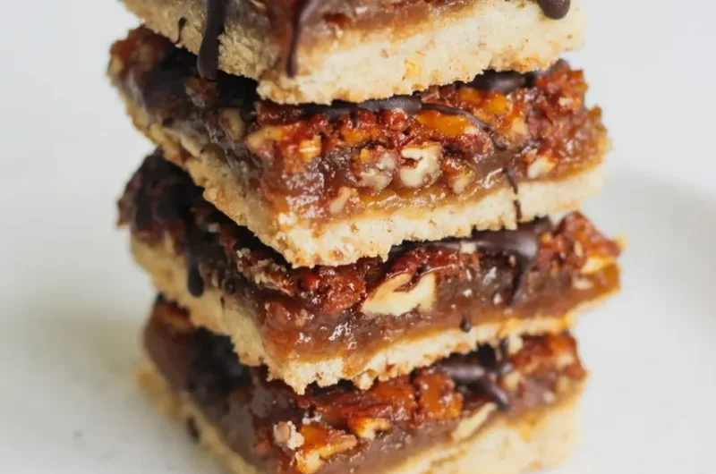 The Best Vegan Chocolate Pecan Pie Bars