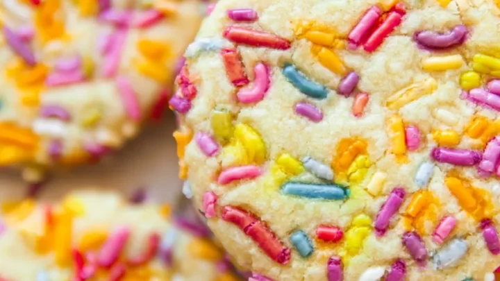 Image for Soft & Chewy Vegan Funfetti Sugar Cookies