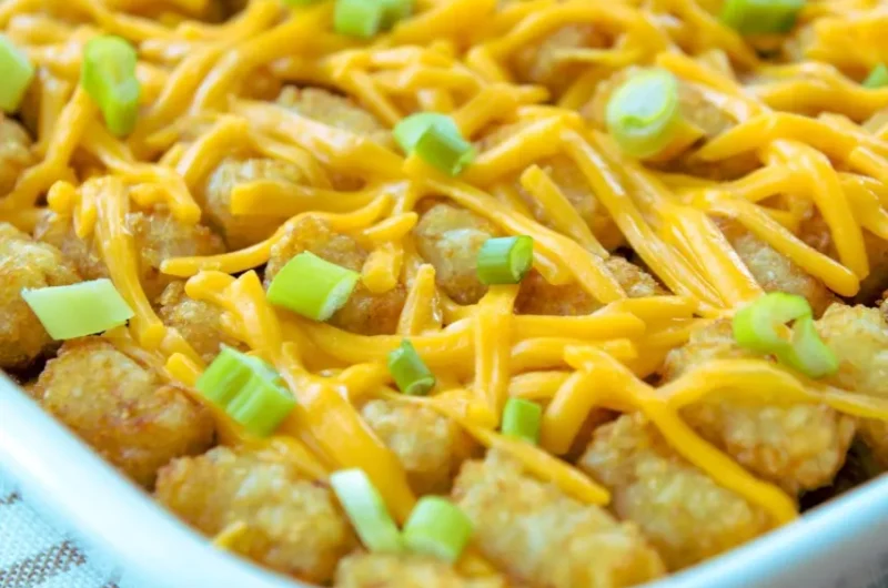 Vegan Tater Tot Casserole