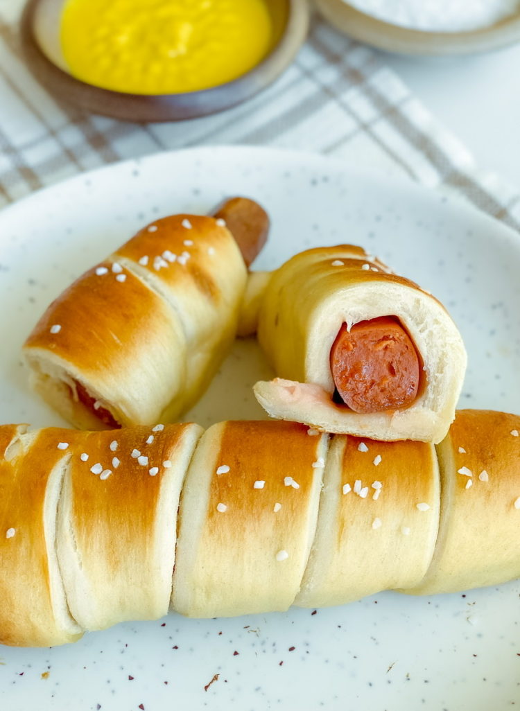 Cheese Stuffed Soft Pretzels with Vegan Beer Cheese Dip Big Box Vegan