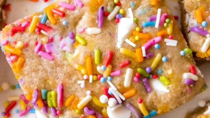 Image for Birthday Cake Funfetti Vegan Blondies