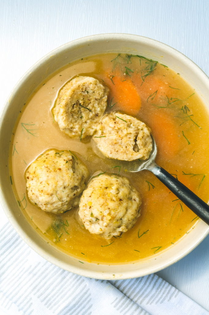 Vegetarian Matzo Ball Soup Recipe - How To Make Vegetarian Matzo