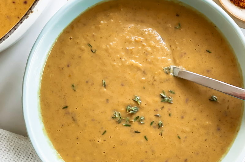 Curried Roasted Vegetable Soup