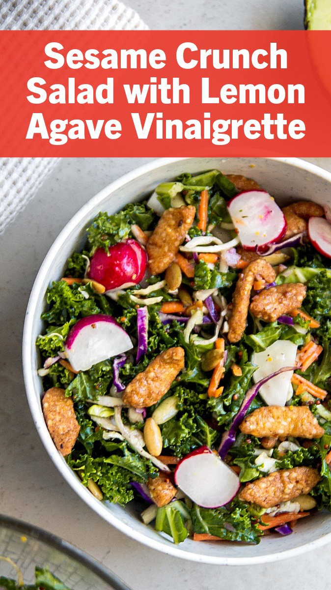 NEW RECIPE! 🥗

This sesame crunch salad with lemon agave vinaigrette is my new favorite salad!

Comment RECIPE and I’ll send it right over.