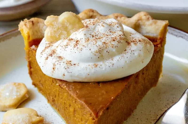 Perfect Vegan Pumpkin Pie