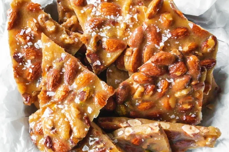 Easy Vegan Nut Brittle