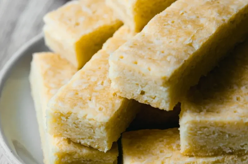 Easy Vegan Shortbread Cookies