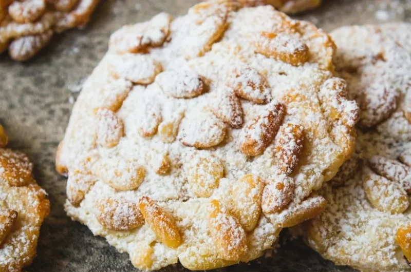 Vegan Italian Pignoli (Pine Nut) Cookies
