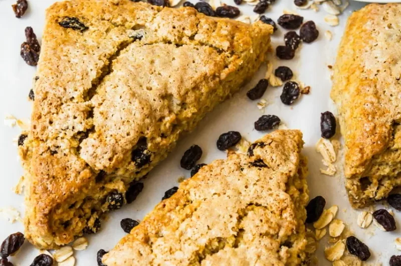 Vegan Irish Soda Bread Oat Scones