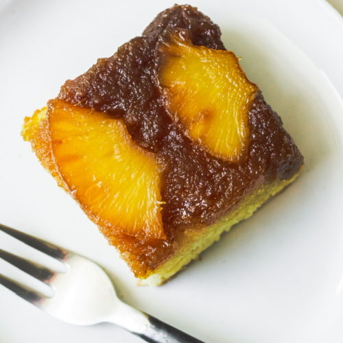 Gluten Free Pineapple Upside-Down Cake - What the Fork