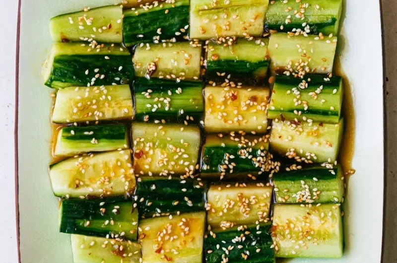 Smashed Cucumber Salad