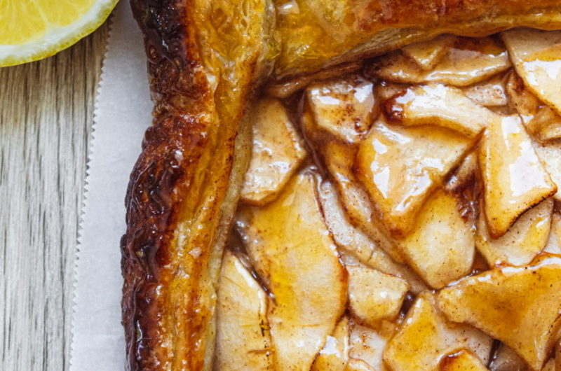 Vegan Rustic Apple Tart