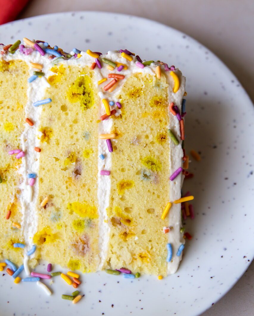 The Ultimate Vegan Funfetti Cake