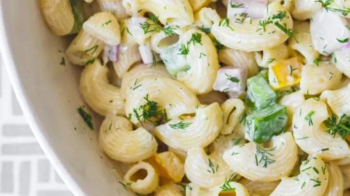 Image for Easy Vegan Macaroni Salad