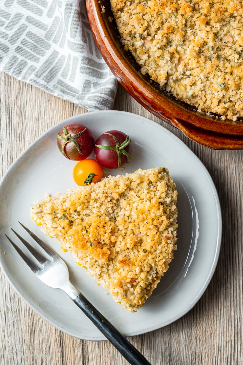 Vegan Corn Pie with Just Egg Big Box Vegan