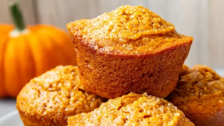 Image for The Best Easy Vegan Pumpkin Muffins