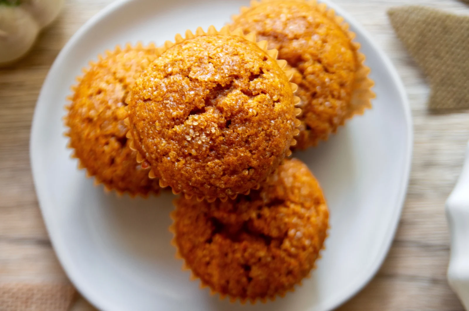 Easy Vegan Pumpkin Muffins