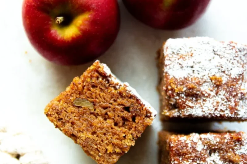 Easy Vegan Apple Snack Cake