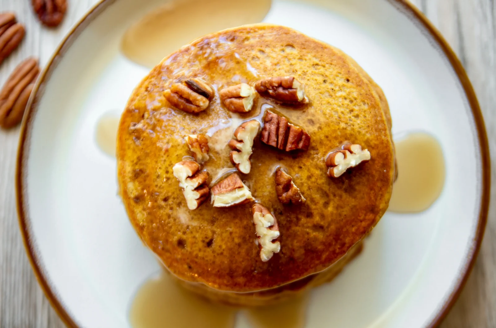Easy Vegan Pumpkin Pancakes