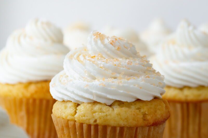 Vegan Vanilla Cupcakes