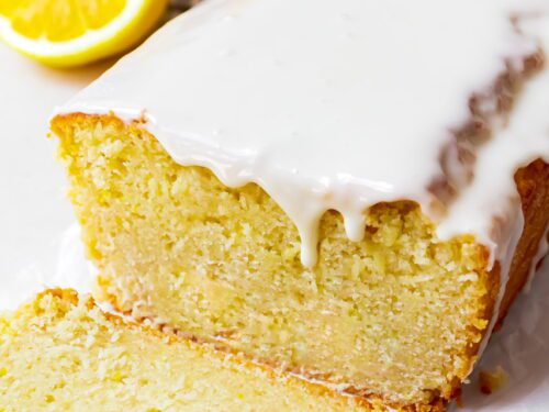 Easy Lemon Drizzle Cake - Something Sweet Something Savoury