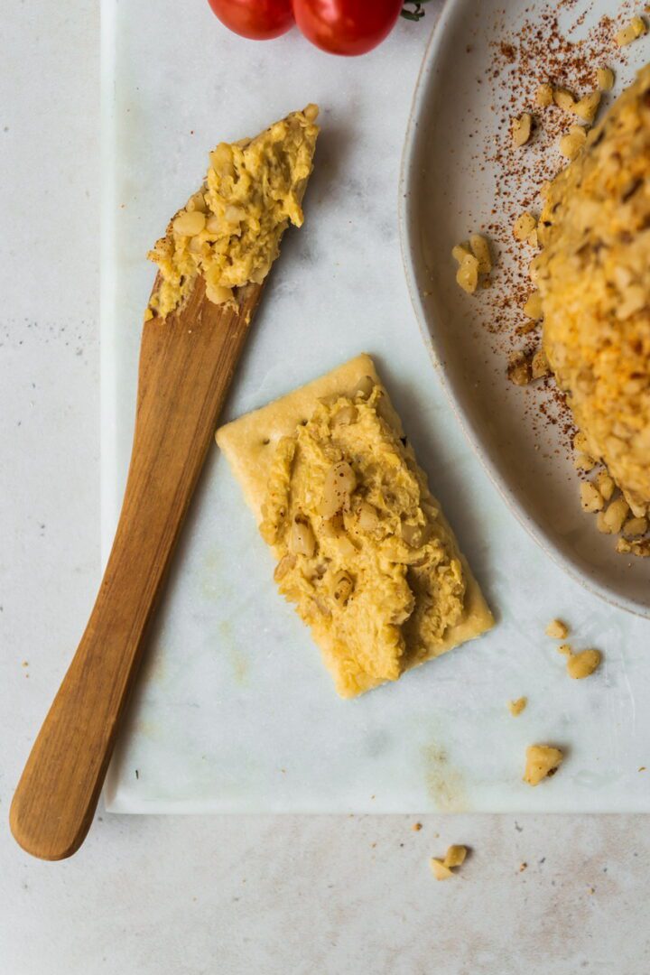 The Easiest Vegan Cheese Ball Big Box Vegan