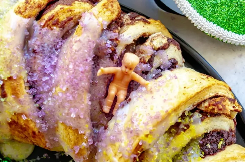 Easy Vegan King Cake