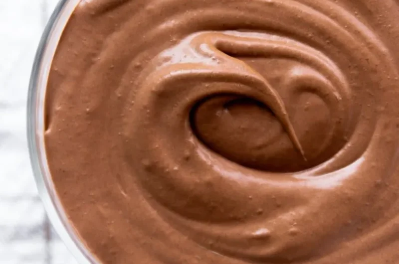 Easy Three Ingredient Vegan Chocolate Mousse