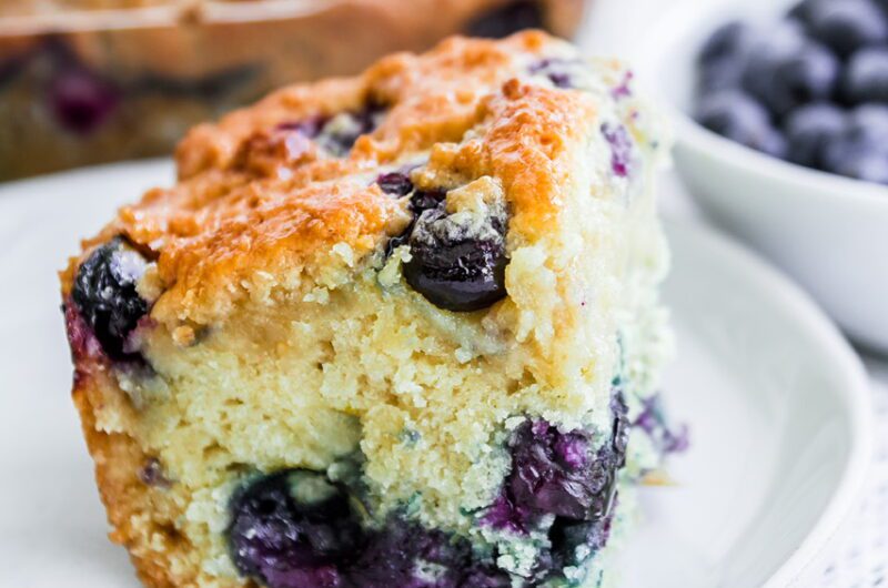 Vegan Southern Blueberry Buttermilk Biscuits