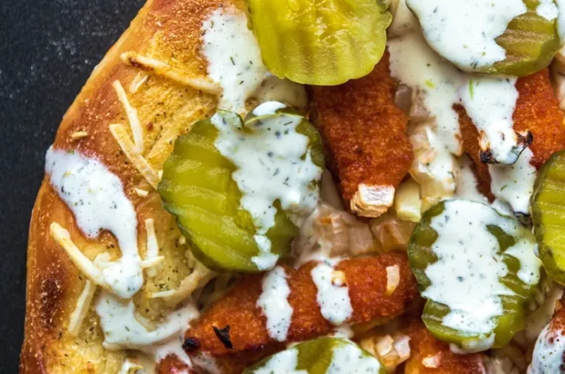 Vegan Copycat Pizza Hut Pickle Pizza