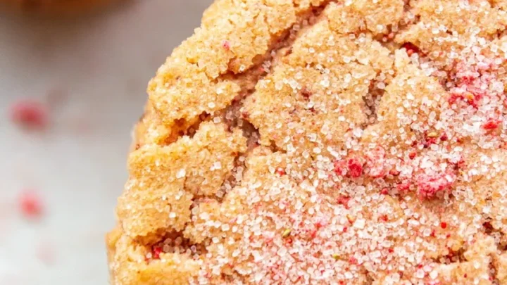 Image for Vegan Sparkling Strawberry Sugar Cookies