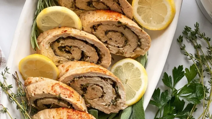 Image for Vegan Stuffed Turk’y Roulade with Herbs