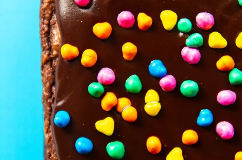 Easy Vegan Cosmic Brownies