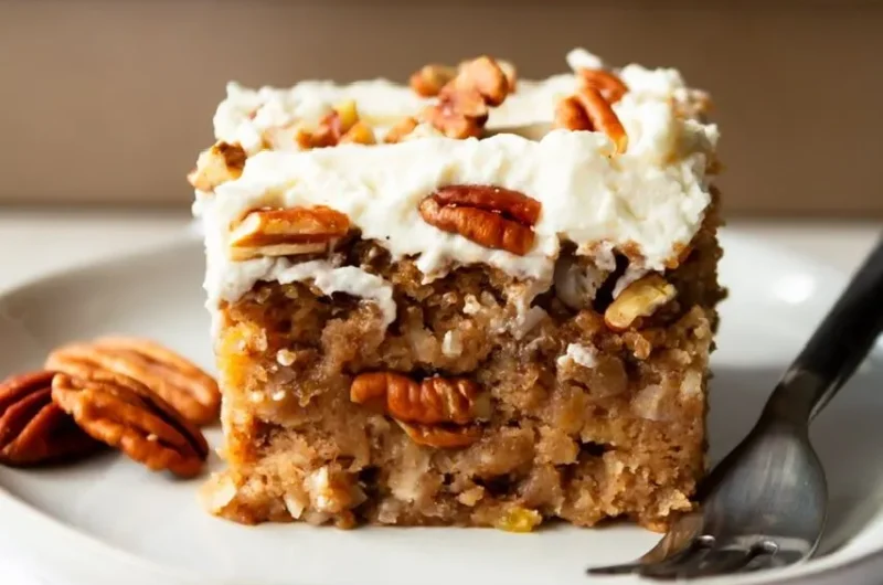 Vegan Hummingbird Sheet Cake