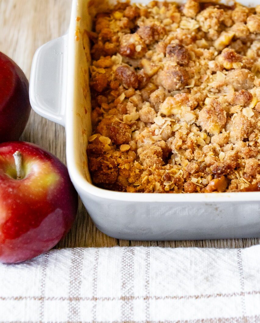 Classic Vegan Apple Crisp